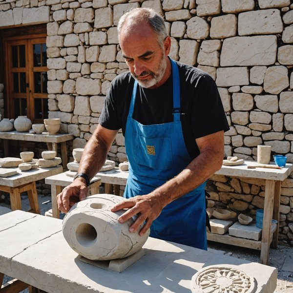 Comment participer à des ateliers de sculpture sur pierre en Grèce?