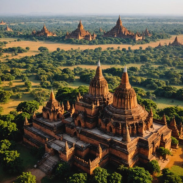 Comment planifier une visite des temples et pagodes de Bagan, Myanmar?