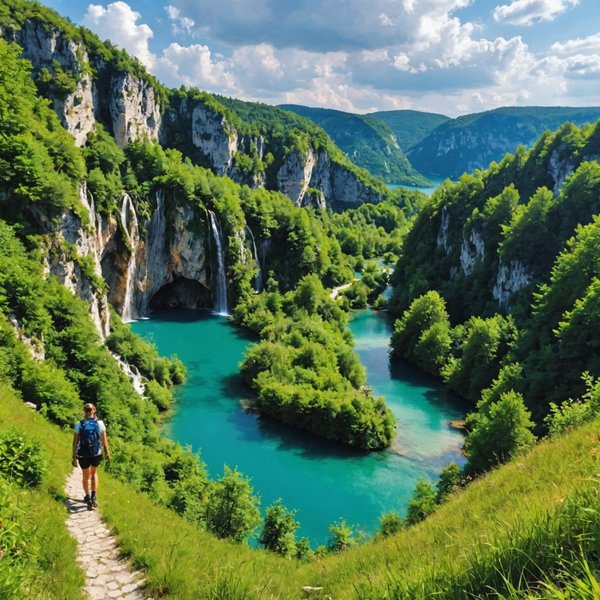 Quels sont les conseils pour une randonnée dans le parc national de Plitvice, Croatie?