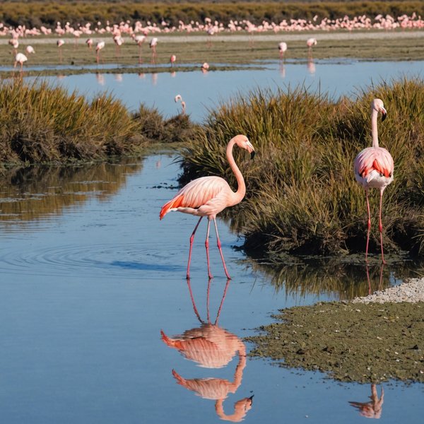 Quels sont les meilleurs spots pour observer les flamants roses dans les salines du Delta de l'Ebre, Espagne?