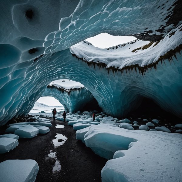 Comment organiser une visite des grottes de glace en Islande?